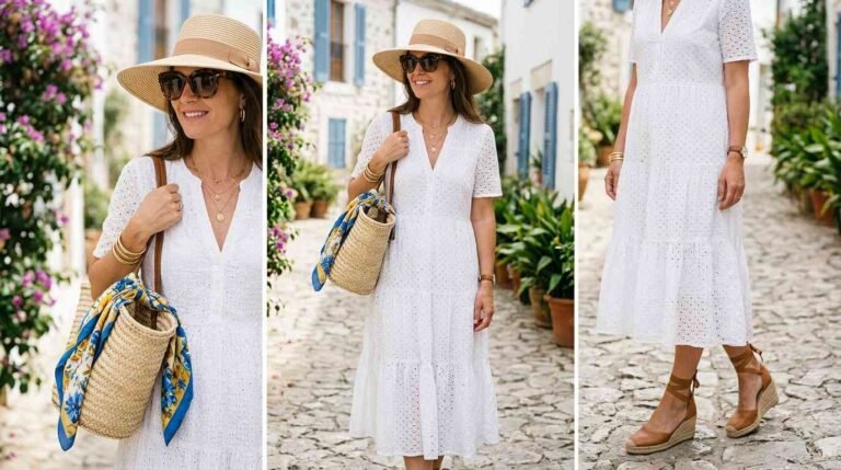 19 White Summer Dress Accessories