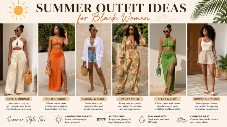 21 Summer Outfit Ideas for Black
