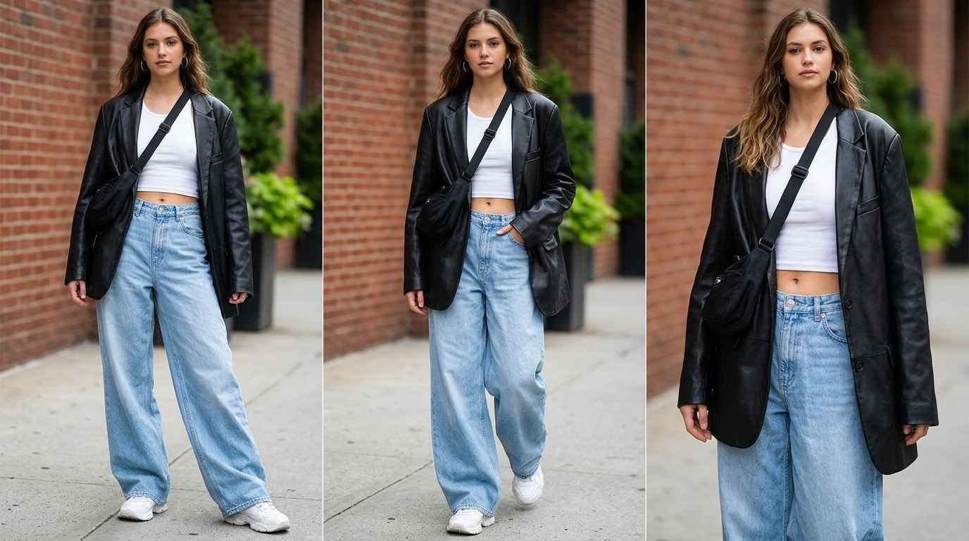 15 Ways to Style a Low Rise Baggy Jeans