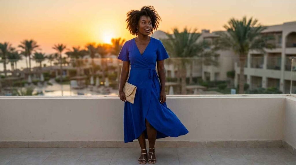 15 vacation dinner outfit black