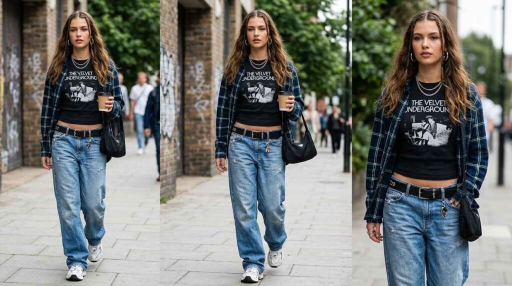 20 Chic Baggy Jeans Outfit Aesthetic