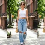 21 Baggy Ripped Jeans Outfit Summer