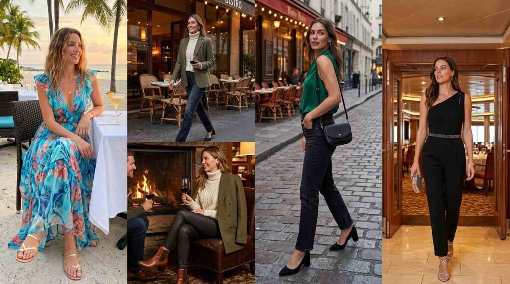 23 Dinner Outfit Vacation Ideas That