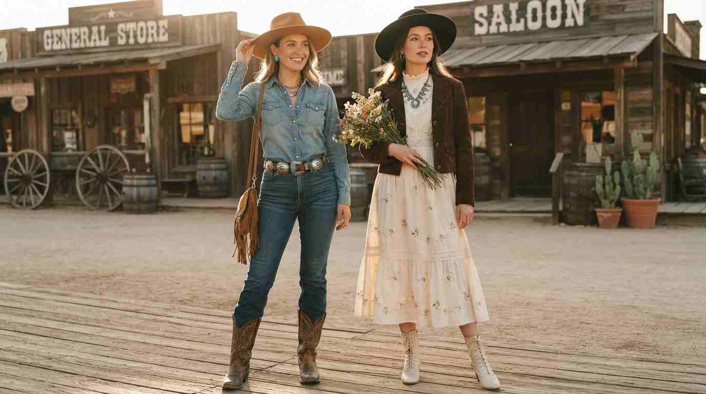 16 Chic Women's Retro Western Wear