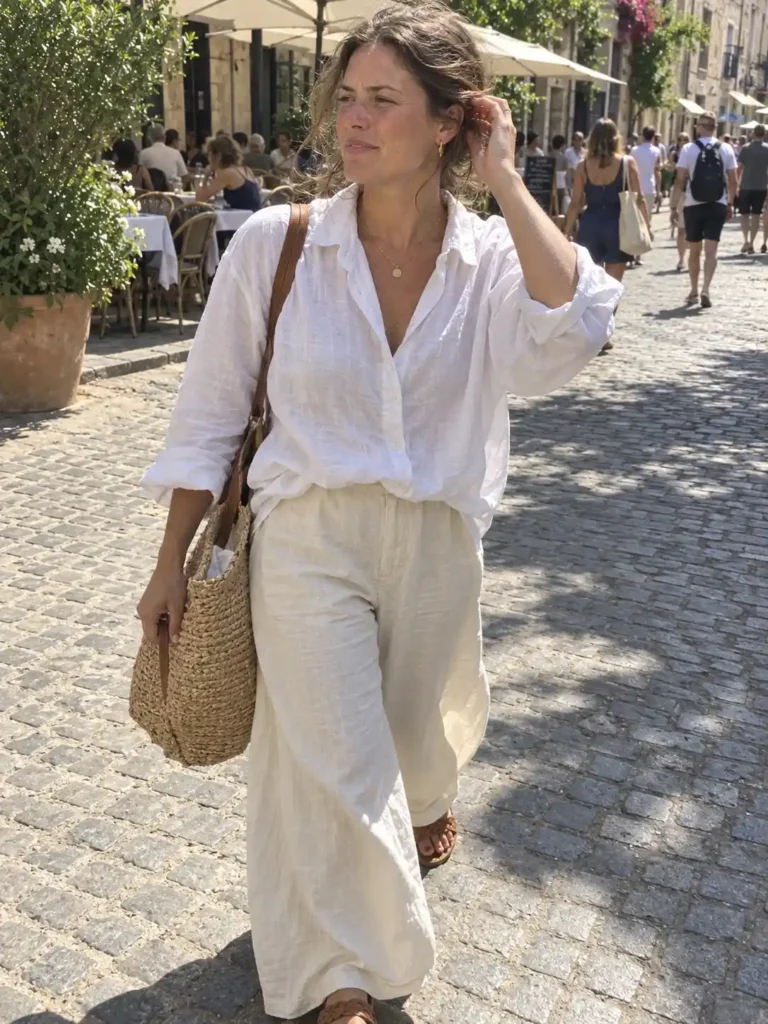 Linen shirt and