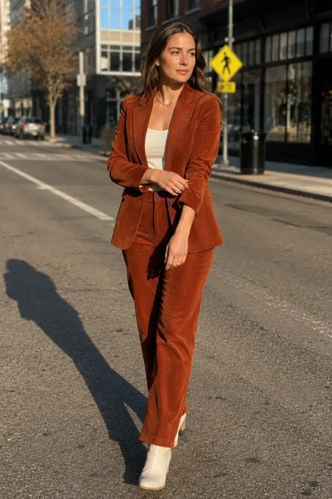 Monochrome western suits