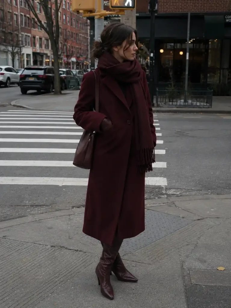 Monochrome winter dressing