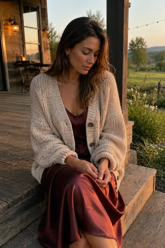 Oversized cardigan