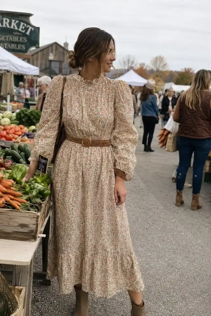 Prairie dresses with a modern hem
