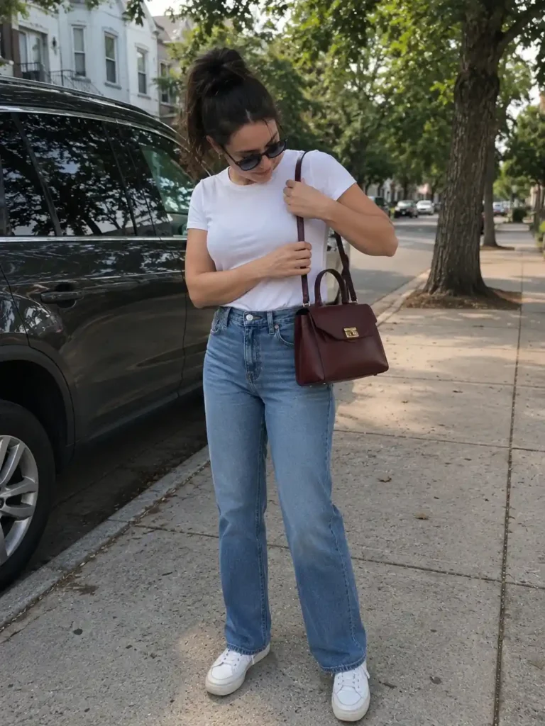 Structured handbag