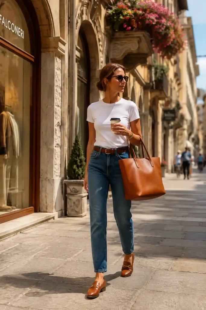 Structured tote 