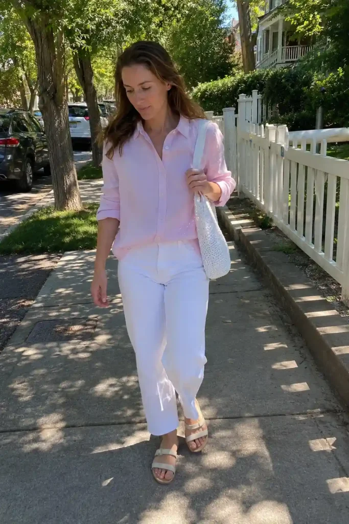 Why pink and whit