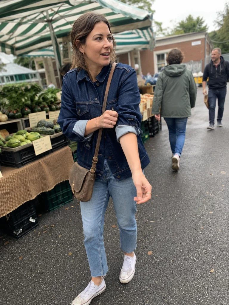 Denim on denim, done right