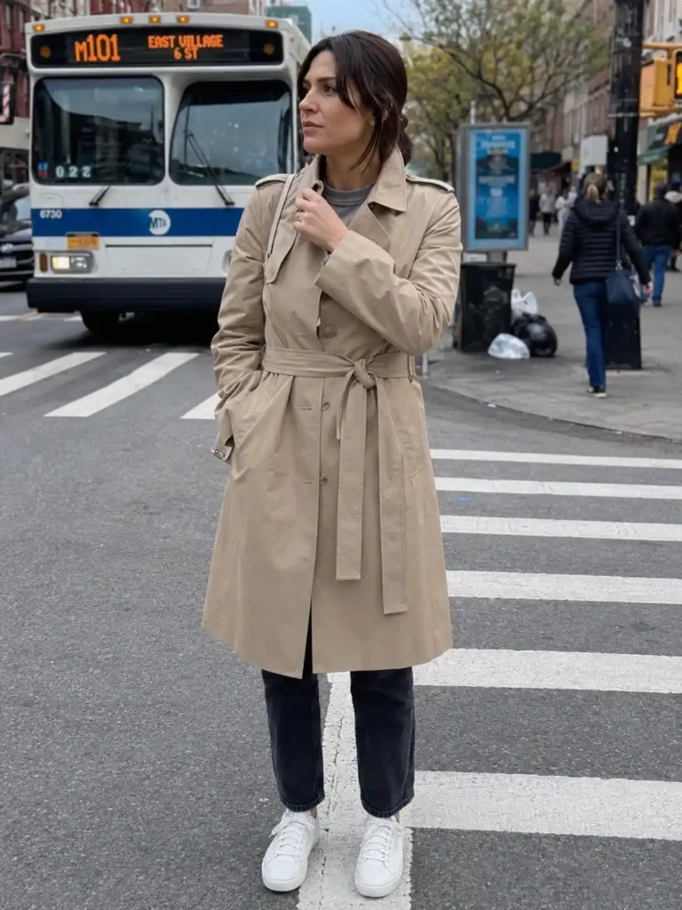 he trench coat over everything