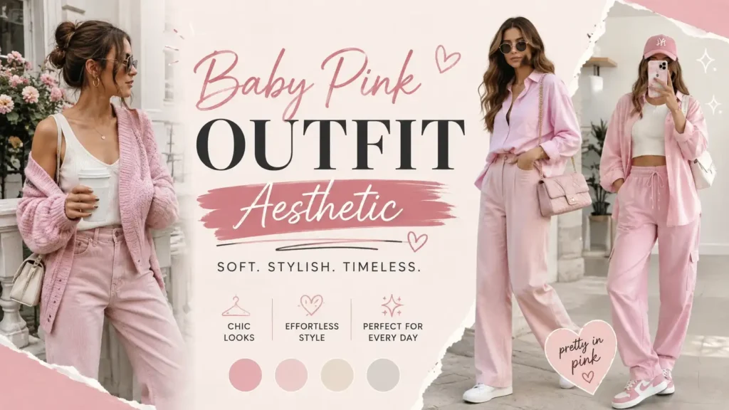 Baby Pink Outfit Aesthetic