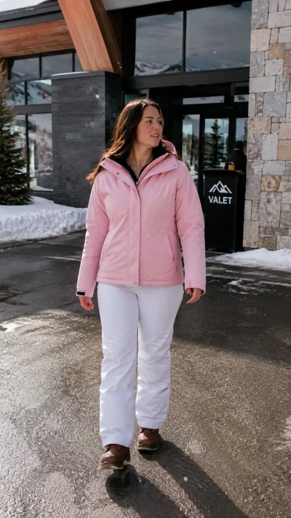  Baby pink jacket
