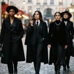 Black Mafia Outfits Women