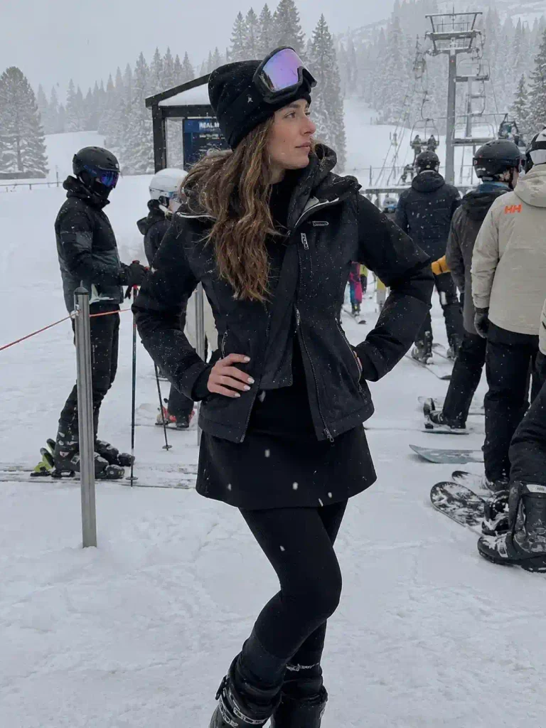 Black thermal leg