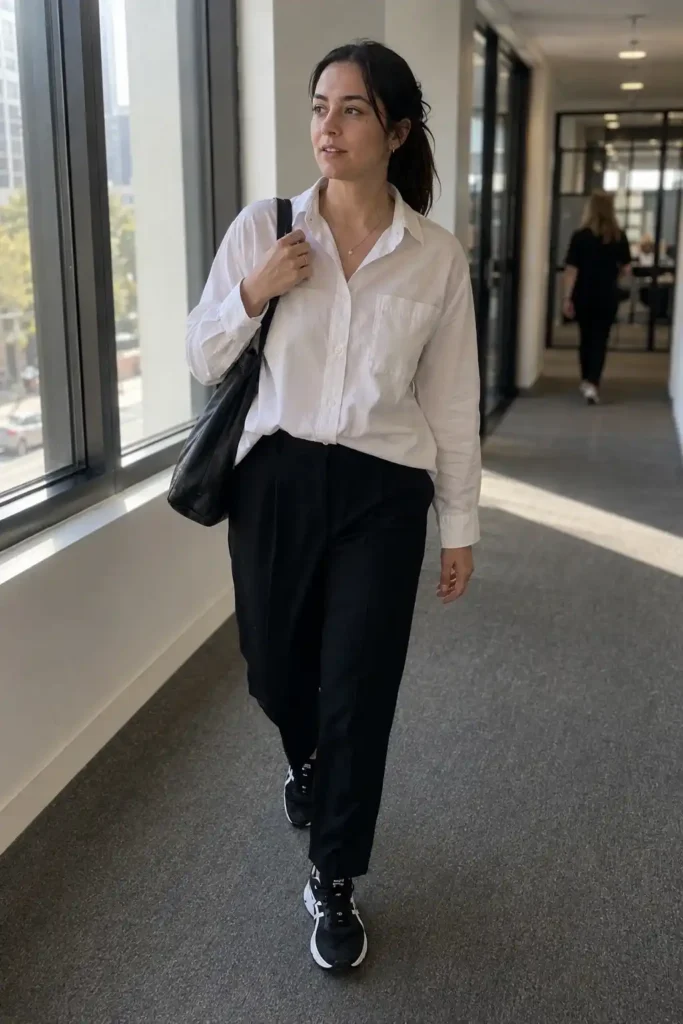 Business casual crossover