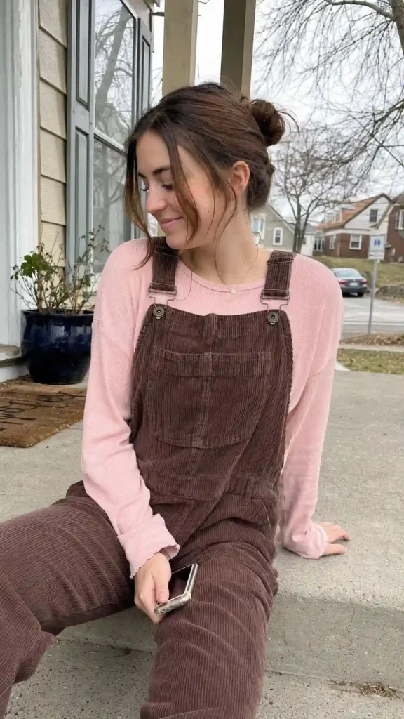 Chocolate overalls