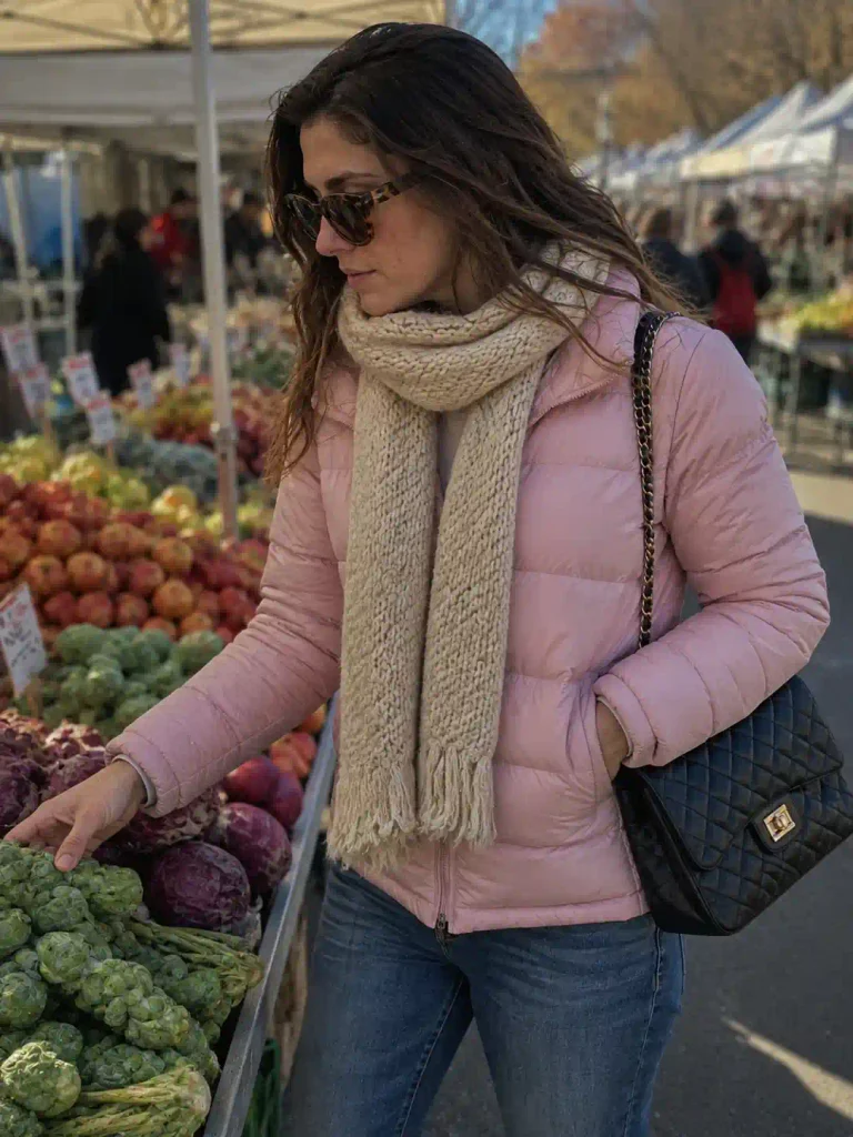 Choosing the right shade of light pink