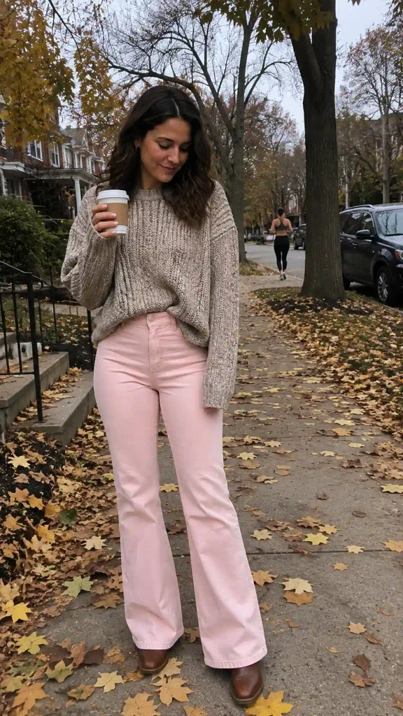 Chunky knit sweater