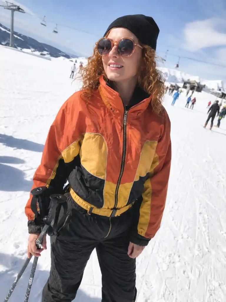 Color-block snowsuit in