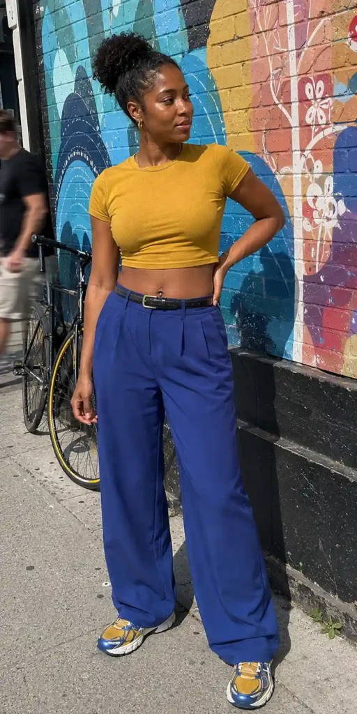 Colorblocked separates