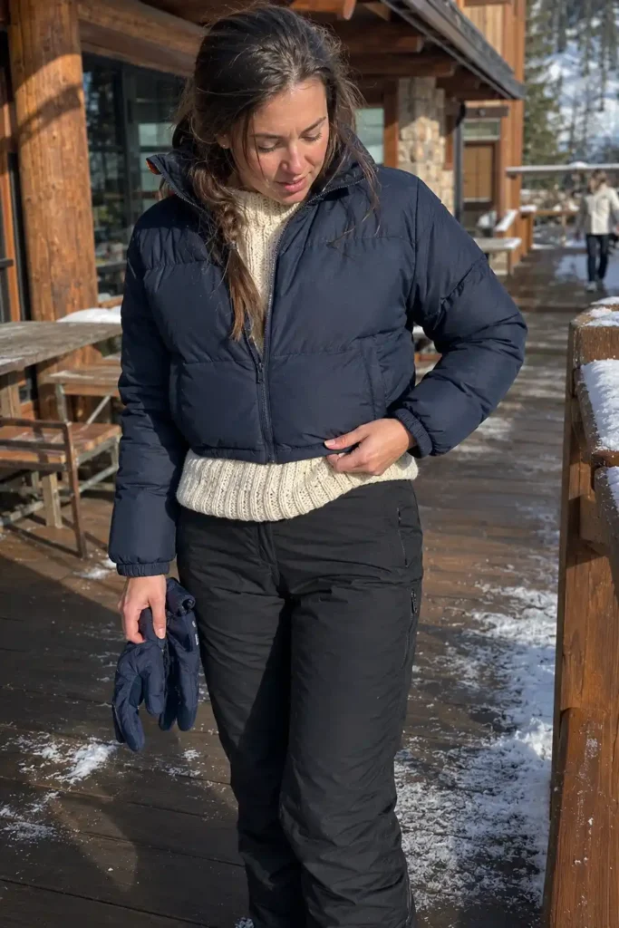 Cropped jacket