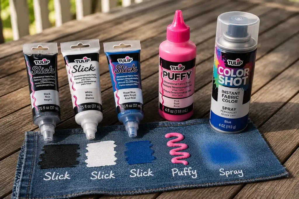 Fabric paint versus other op