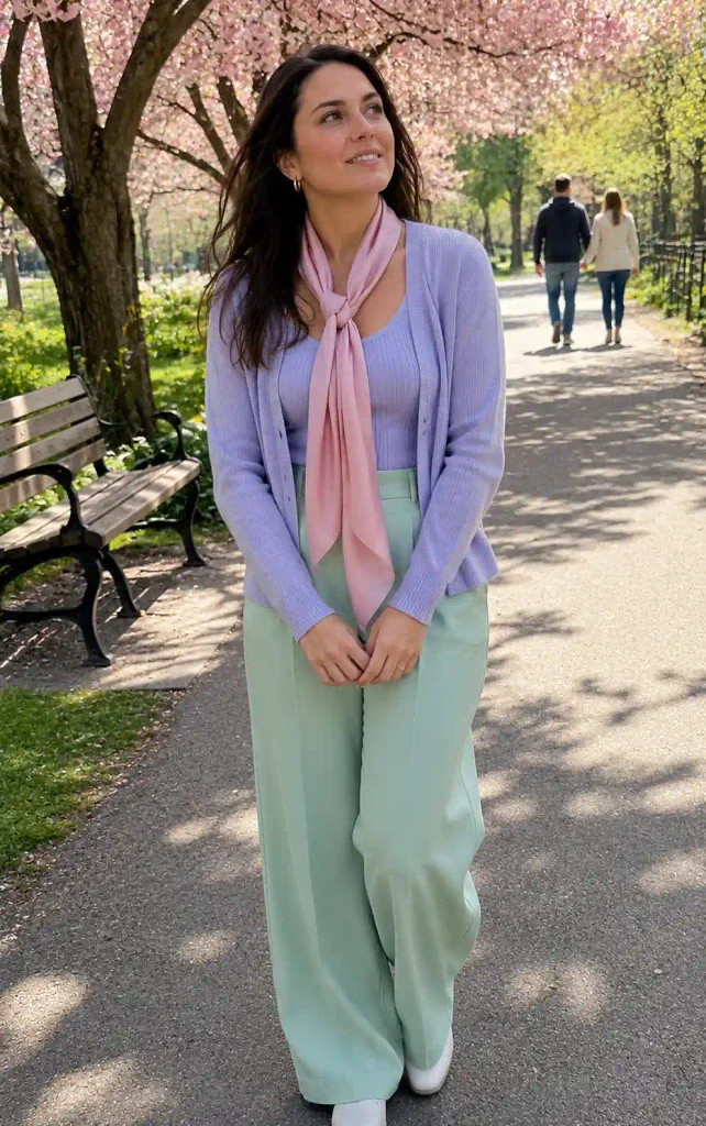 Full pastel outfit