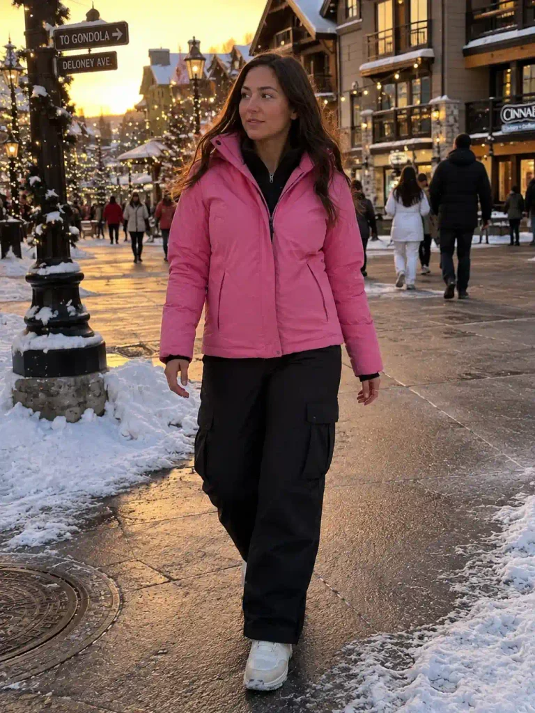 Hot pink jacket