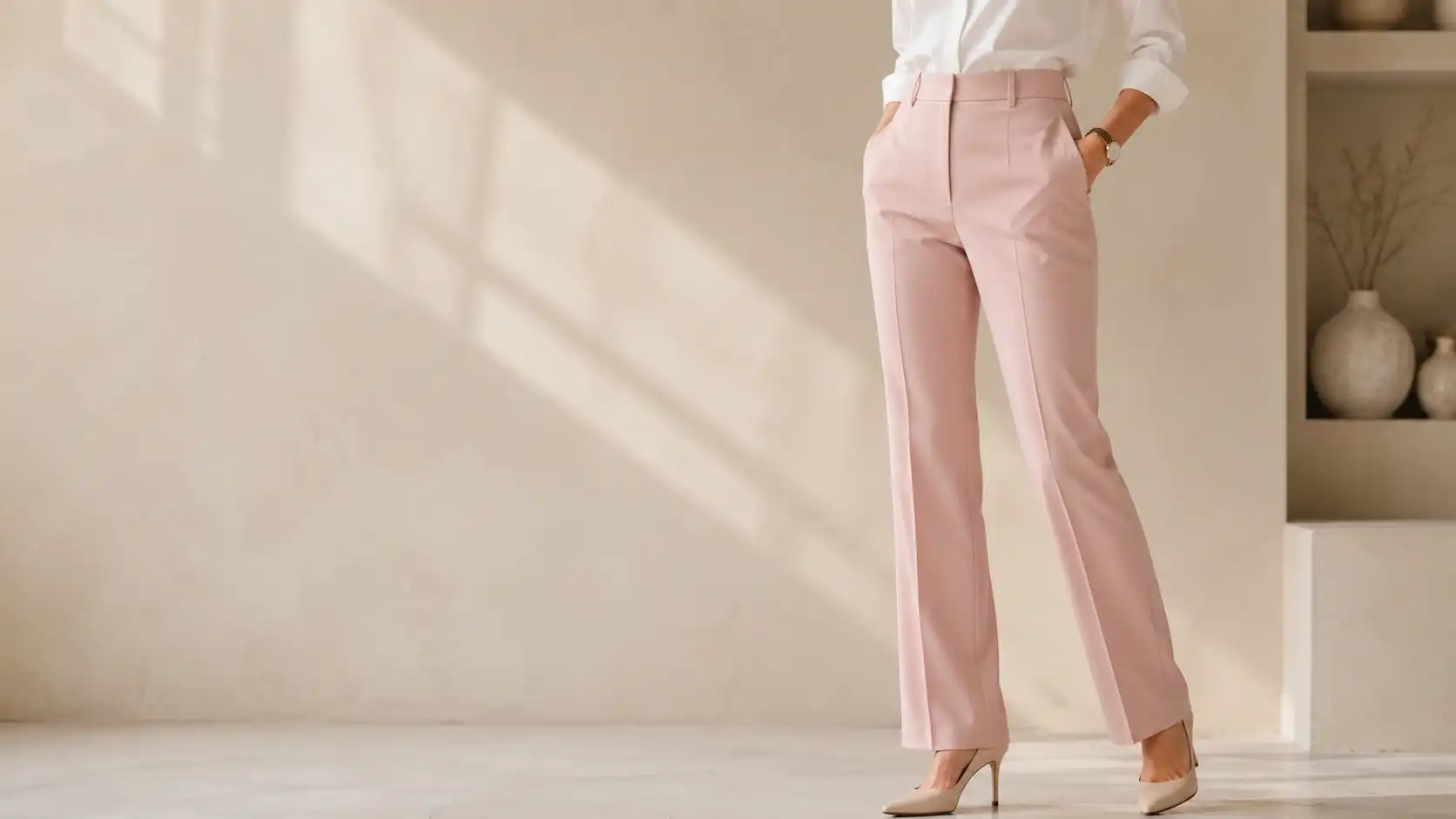 Light Pink Dress Pants