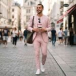 Light Pink Outfit Men