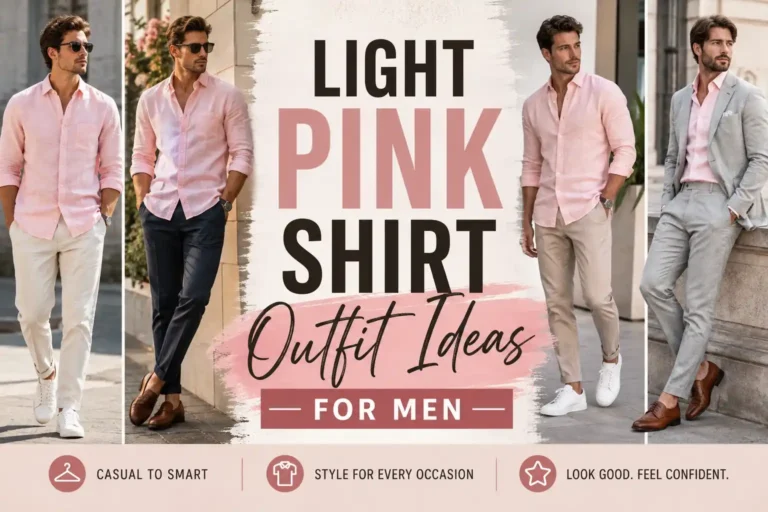 Light Pink Shirt Outfit