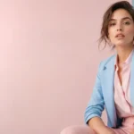 Light blue and pink outfit ideas