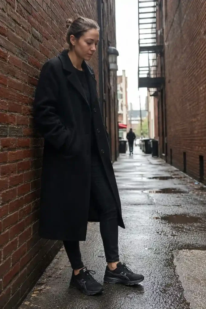 Longline coat and slim