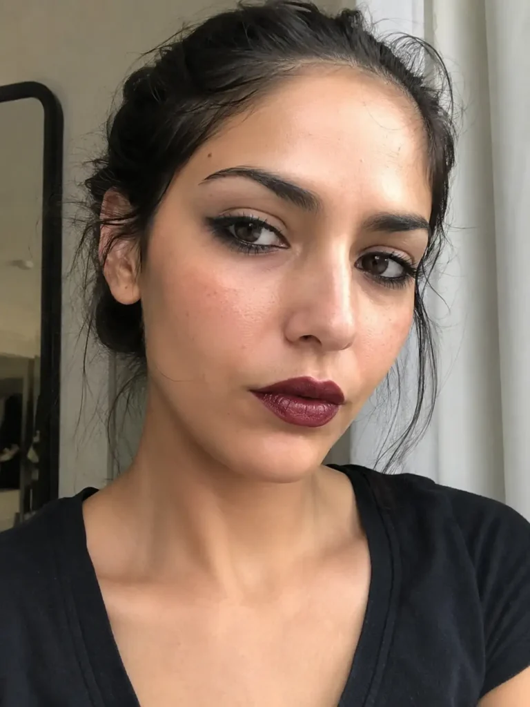 Makeup and hair