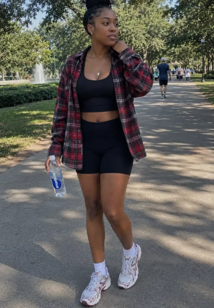 Matching bike short