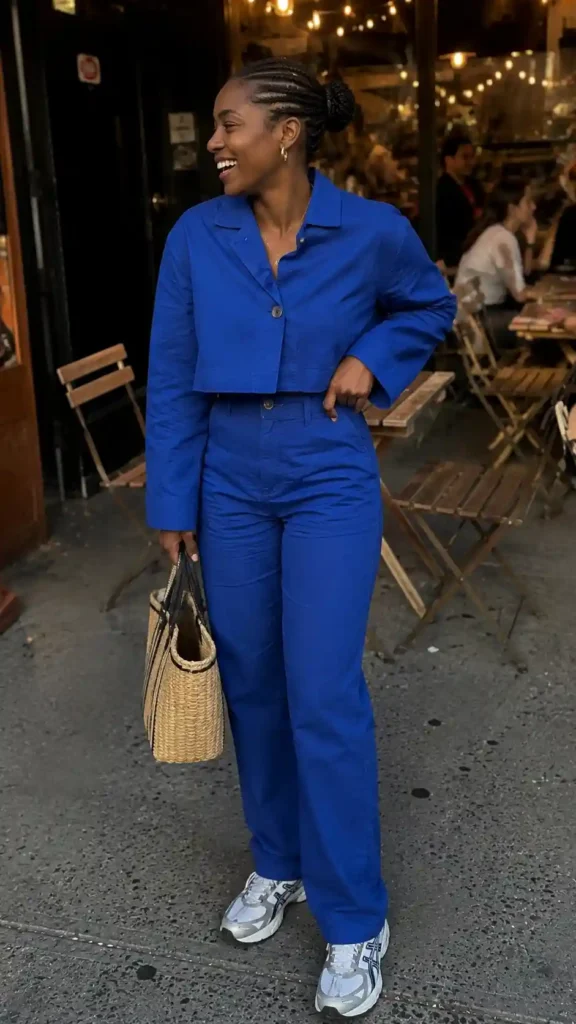 Matching co-ord set in bold color