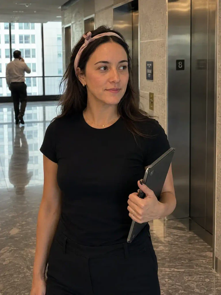 Monochrome black outfit