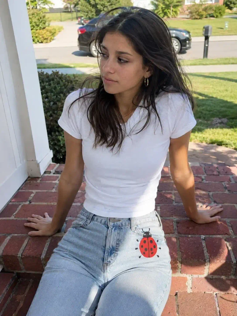 One oversized ladybug