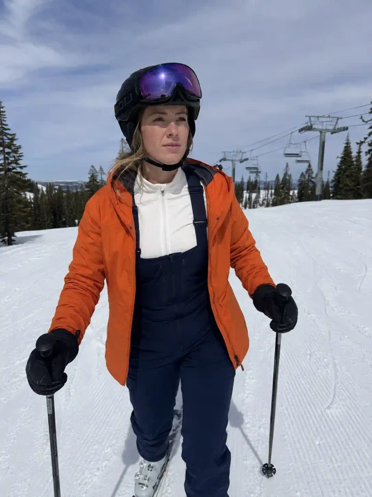 Orange jacket