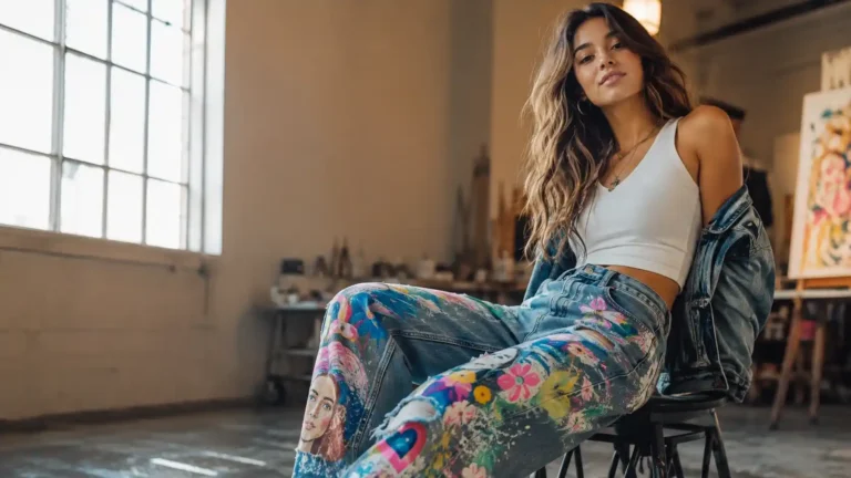 Painted Jeans