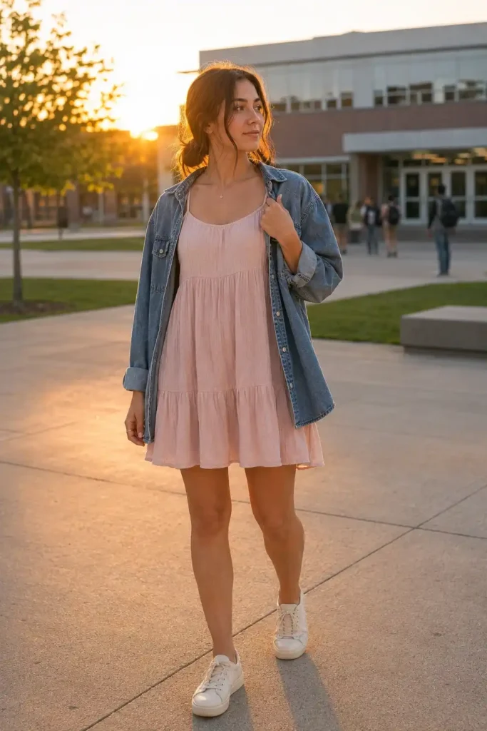 Pale Pink Sundress