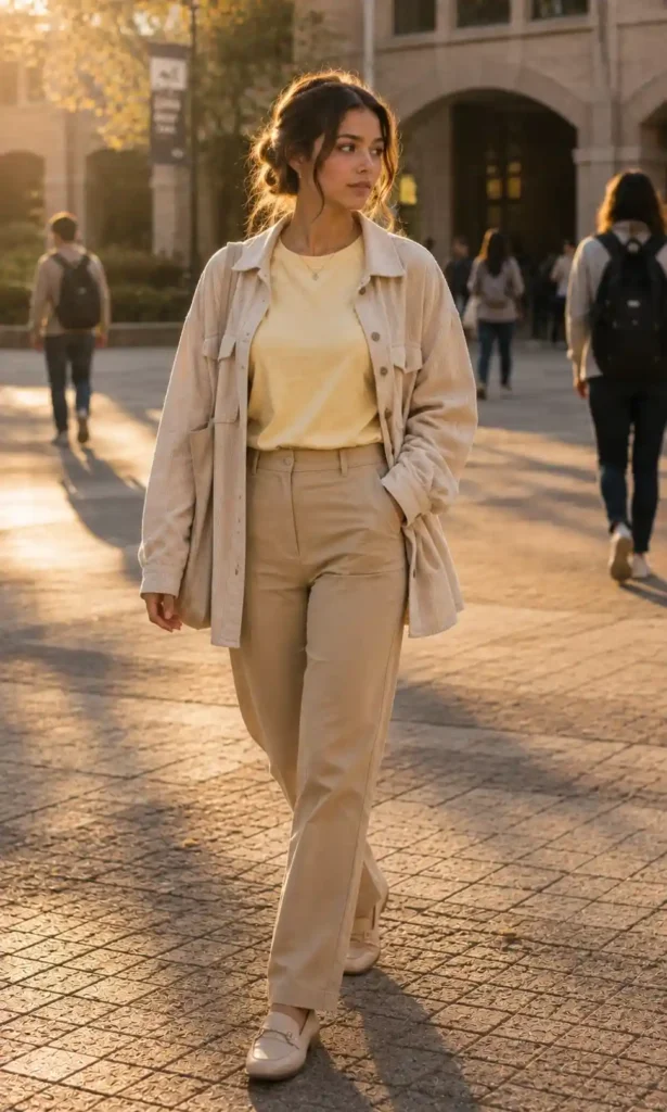 Pale Yellow Tee