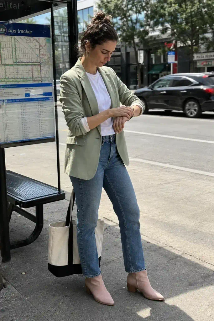 Pastel blazer