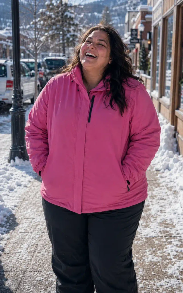 Pink jacket