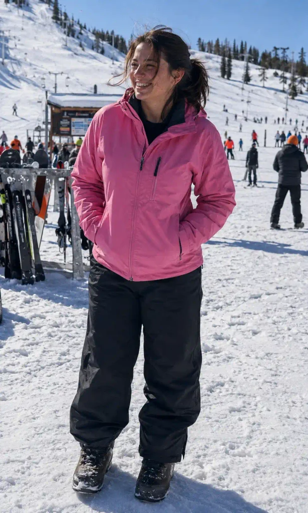Pink jacket