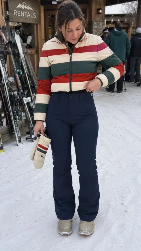 Retro striped